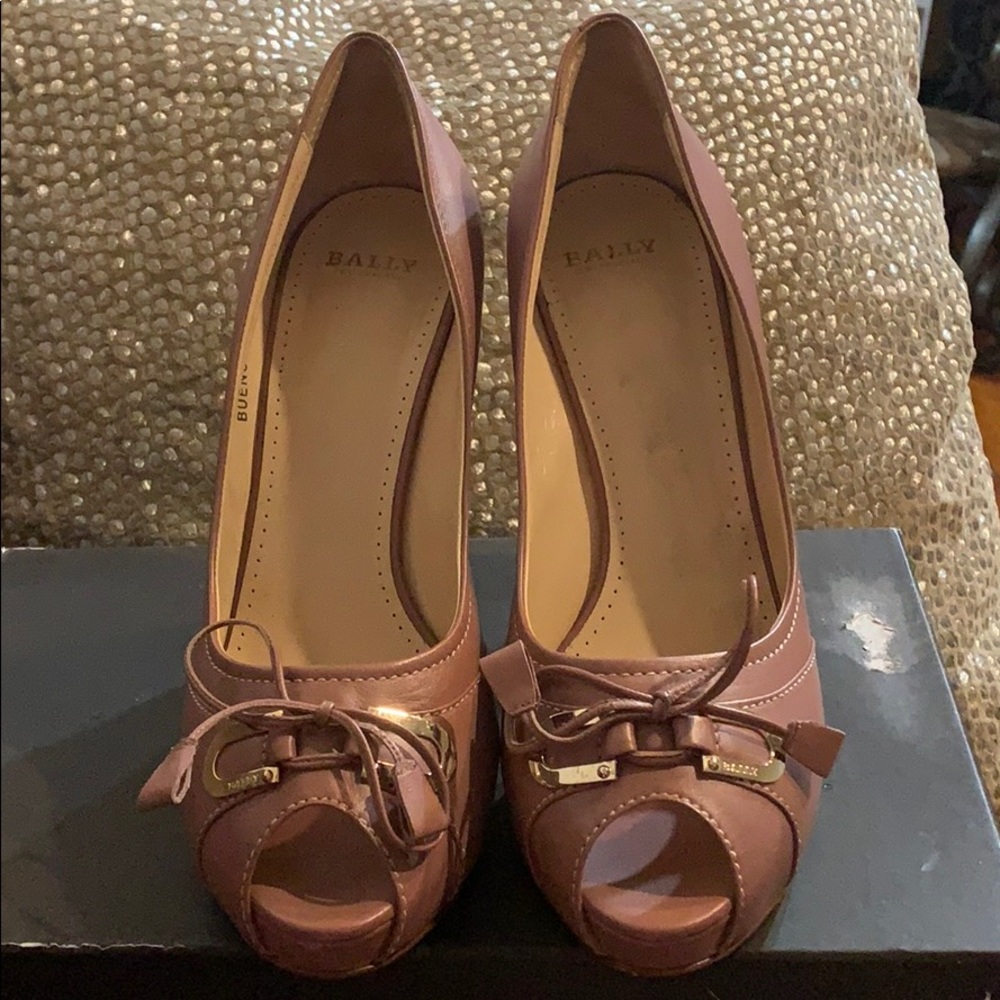 Bally Blush Dark Blossom Lamb Napa